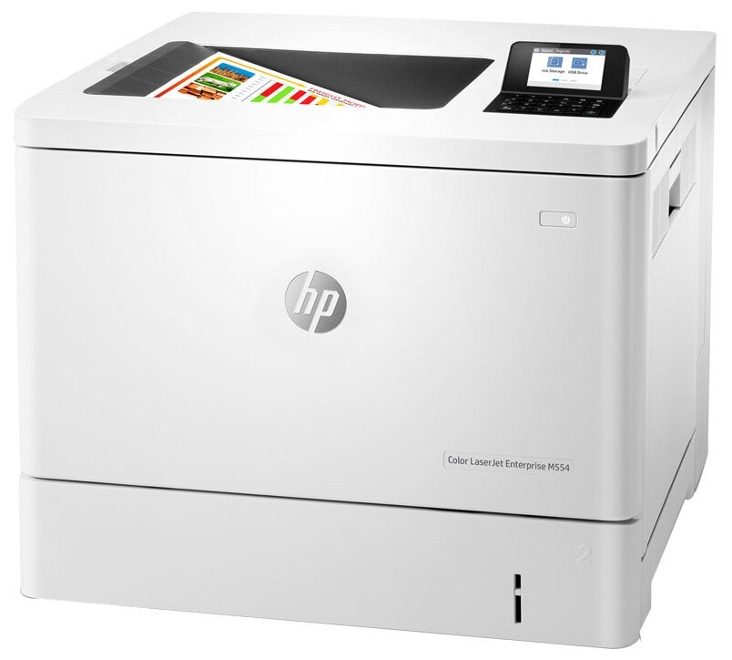 Принтеры и МФУ HP Color LaserJet M554dn